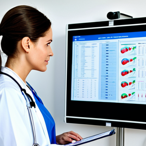 건강관리사 실무 중 빈번한 실수와 교훈 - Healthcare Professional**

"A female doctor in a clean, modern hospital setting, fully clothed in pr...