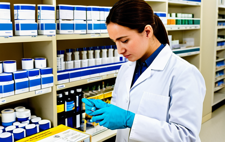 건강관리사 실무 중 빈번한 실수와 교훈 - Healthcare Professional**

"A female doctor in a clean, modern hospital setting, fully clothed in pr...