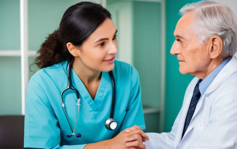 건강관리사 자격시험 최신 패턴 분석 - **Prompt 1: Modern Medical Training with Advanced Technology**
    "A diverse group of five young, a...