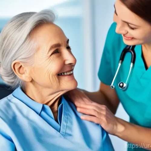 건강관리사 실무 인터뷰 사례 - **Prompt 1: Empathetic Patient Interaction and Skillful Tool Usage**
    "A compassionate female nur...