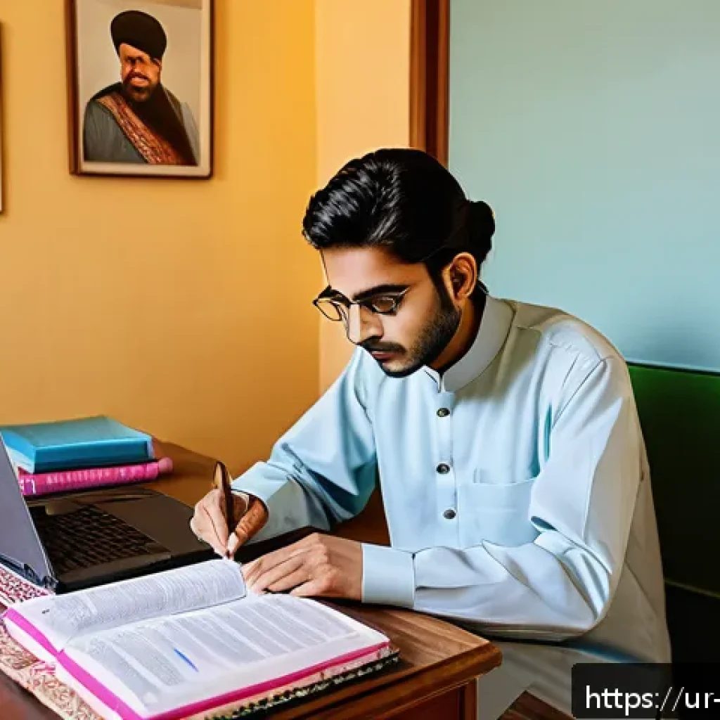 건강관리사 자격증 시험일정 공지 - A detailed scene of a young South Asian healthcare student preparing for a certification exam at hom...